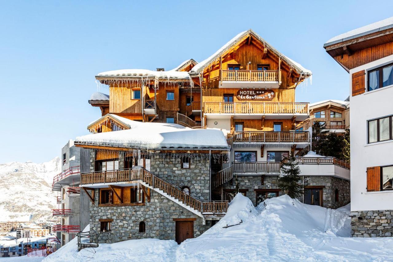 Hotel Le Gentiana Tignes Bagian luar foto